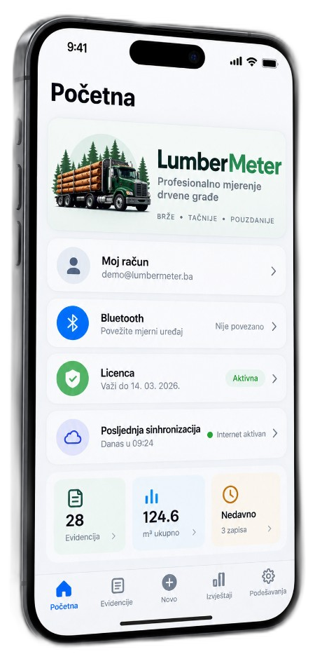 LumberMeter application